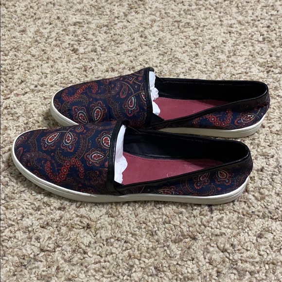 Aldo Paisley Slip On Loafers - Picture 2 of 5